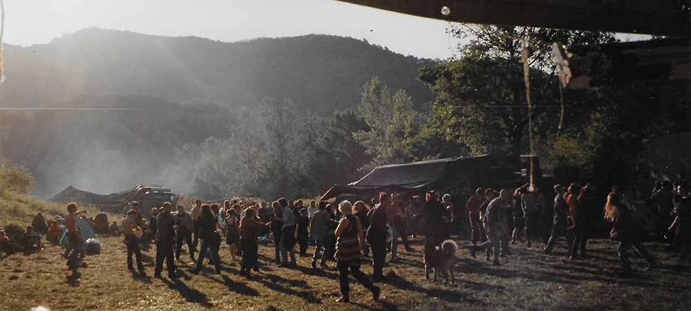 The first ever Italian Teknival with Okupe sound system.